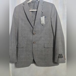 Lauren Ralph Lauren 2 Botton Boys Grey Plaid Bloxbury Lexington Sport Coat 20R